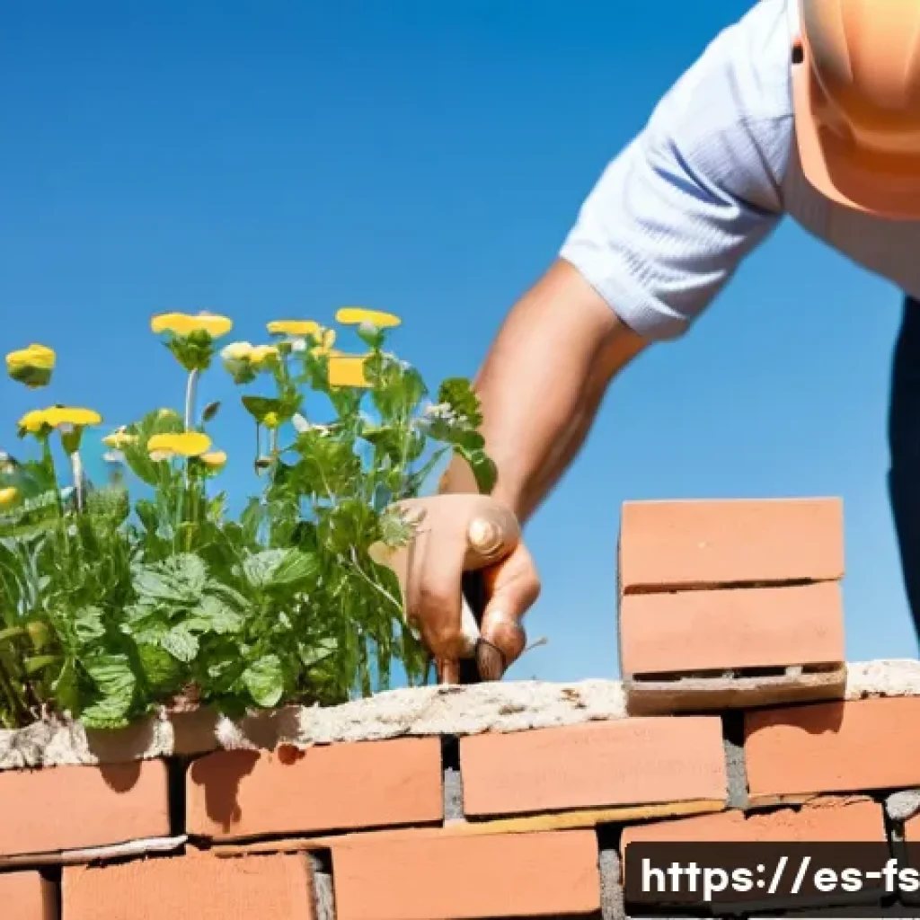시각적 은유의 효과적인 적용 사례 - **Prompt 1: Building a Financial Future, Brick by Brick**
    "A determined adult, approximately 30-...